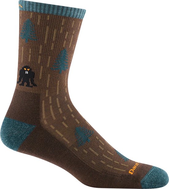 Yarn Goblin Micro Crew Lightweight with Cushion - Earth - Hikingsokken en wandelsokken van merinowol