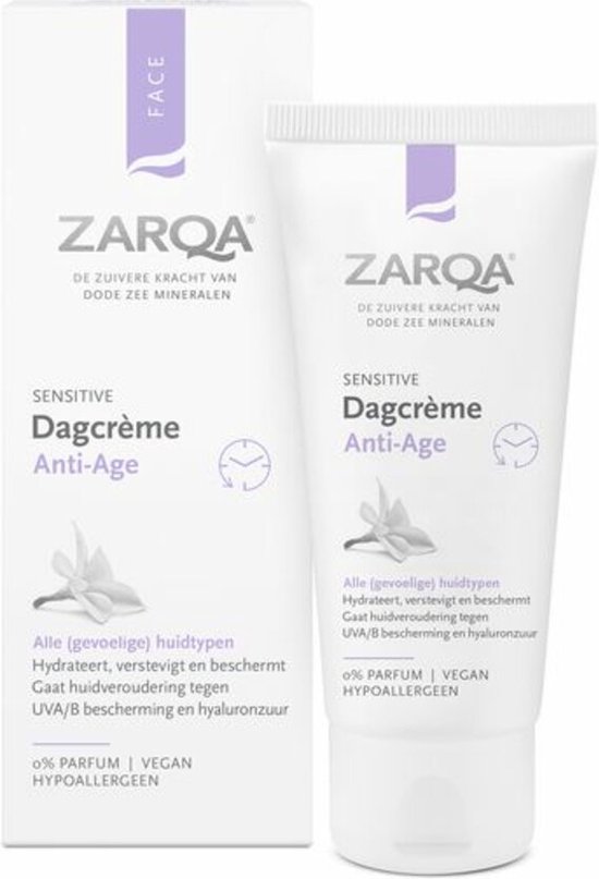 Foto: Zarqa dagcr me anti hydrateert en verstevigd age 50 ml