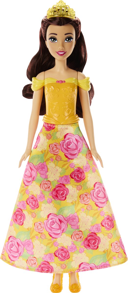 Disney Princess Disney Prinses Belle in Bloemenjurk Pop — afbeelding 3