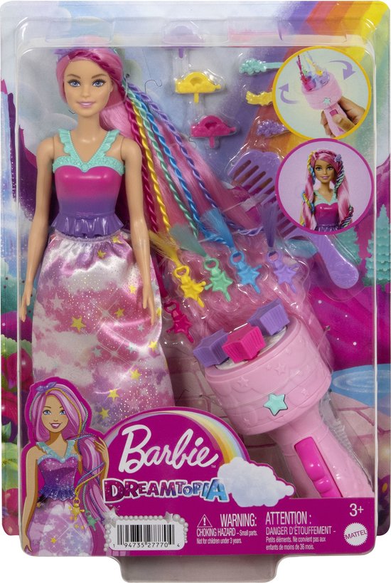 Barbie Dreamtopia Haarverzorgings pop - Barbiepop van Barbie — afbeelding 4