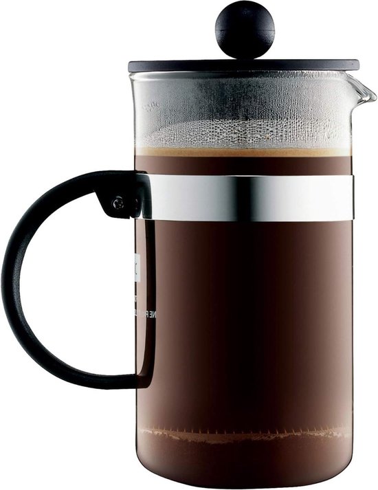 Cafetière à Piston Française – Presse à Café Classique En Acier Inoxydable De 963,9 G Avec