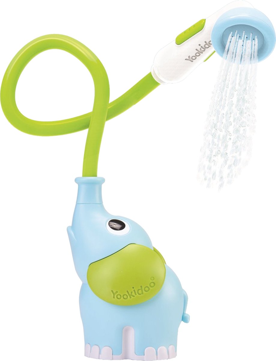 Yookidoo - Badspeelgoed - Elephant Baby Shower - Blauw