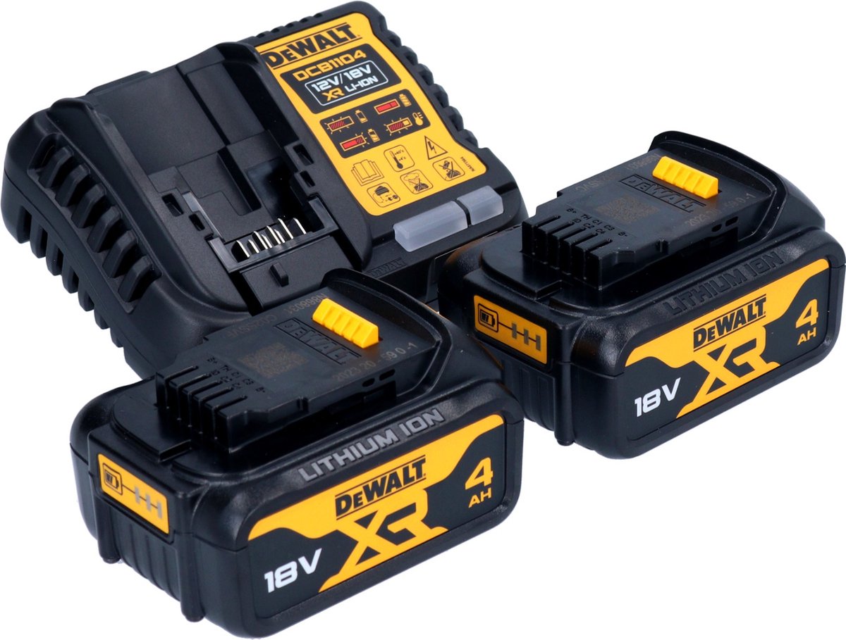 DeWalt DCK2062M2T 18V XR Accu Combiset Boormachine + Schroever thumbnail 4