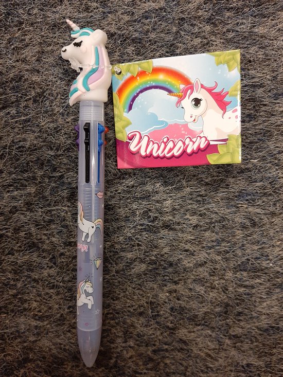 Unicorn multi color balpen