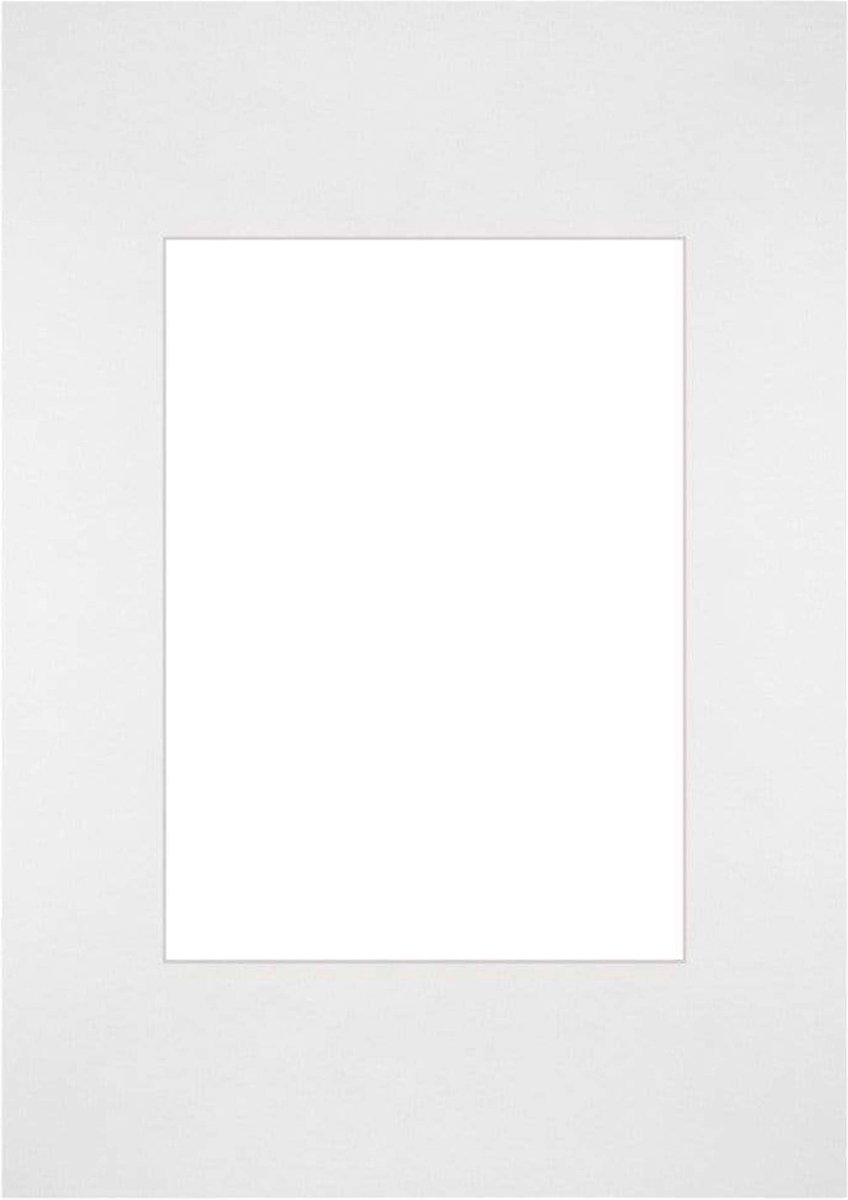 Passe-Partout Fotomaat 13x18 cm - Lijstmaat 21x29,7 cm - Wit - Museumkarton - Fotolijst niet inbegrepen