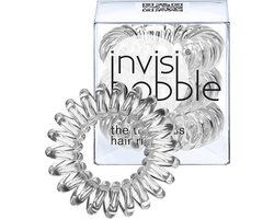 Hair ties Invisibobble Invisibobble Elastic Spiral Transparent 3 Units
