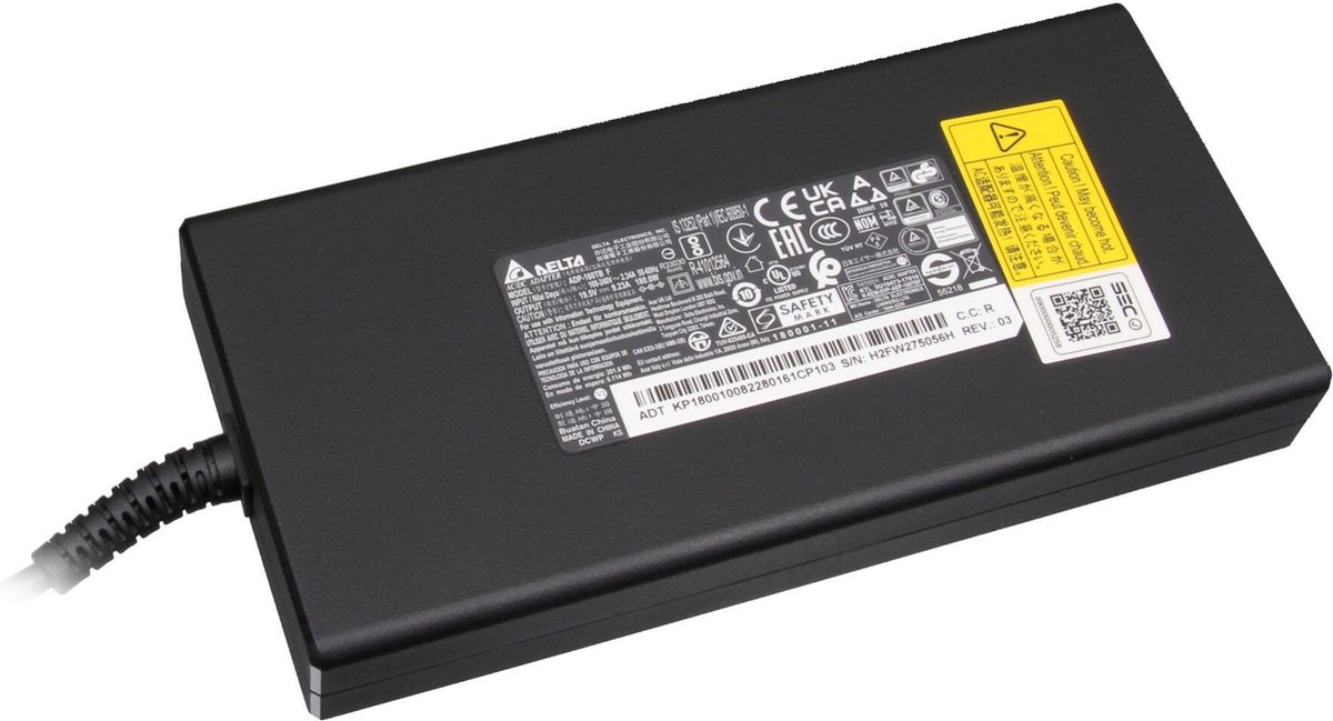 Image of Acer KP.18001.005 oplader 180W - vlak