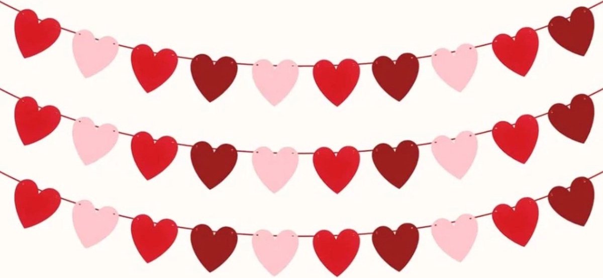 ***Het perfecte geschenk voor Valentijn, Moederdag en Vaderdag - In de kleuren rood, roze en bordeaux - Met een hartverwarmend gebaar - van Heble® ***
