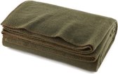 Couverture chaude ignifuge vert olive 1676 x 2286 cm (80% laine) -US Military