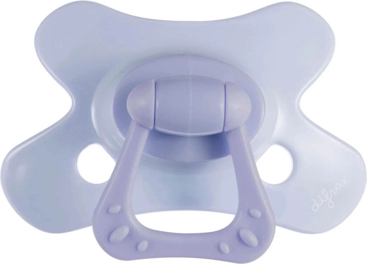 Goedkoopste Difrax Fopspeen Uni Edelsteen Lilac Amethyst Naturel 6mnd