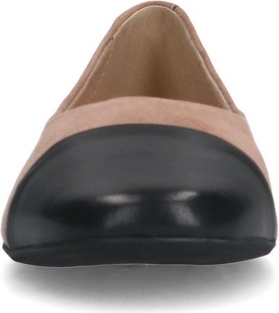 Elara Dames Ballerina's Slip-On Veter Chunkyrayan 1128-1 Pink-40