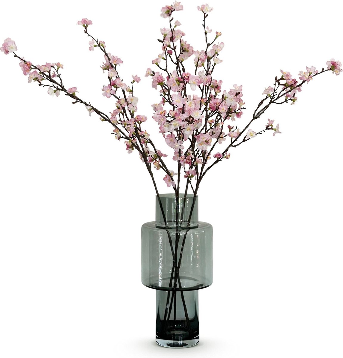 Kunstbloemen Solo - x 4 - 95 cm - Japanese Cherry Blossom - Pink