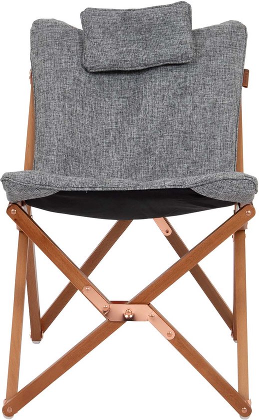 Bo-Camp - Urban Outdoor - Relaxstoel - Bloomsbury - S - Oxford polyester - Grijs van Bo-Camp — afbeelding 3