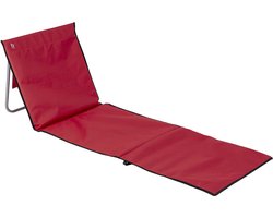 foto van Bo-Camp - Strandmat/strandstoel - Lota - Rood