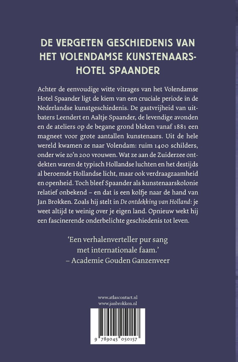 De ontdekking van Holland - back cover