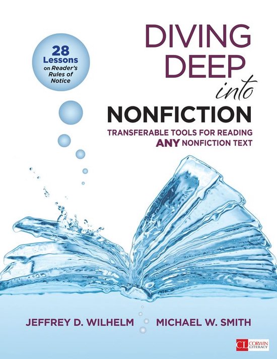 Corwin Literacy - Diving Deep Into Nonfiction, Grades 6-12 - cover
