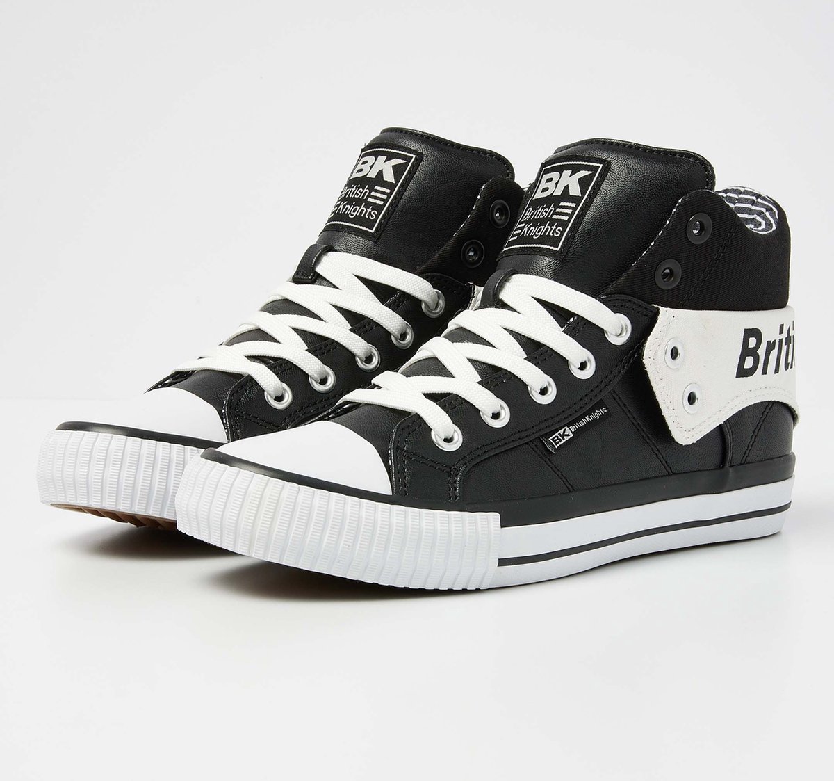 British Knights ROCO Heren sneakers hoog Zwart