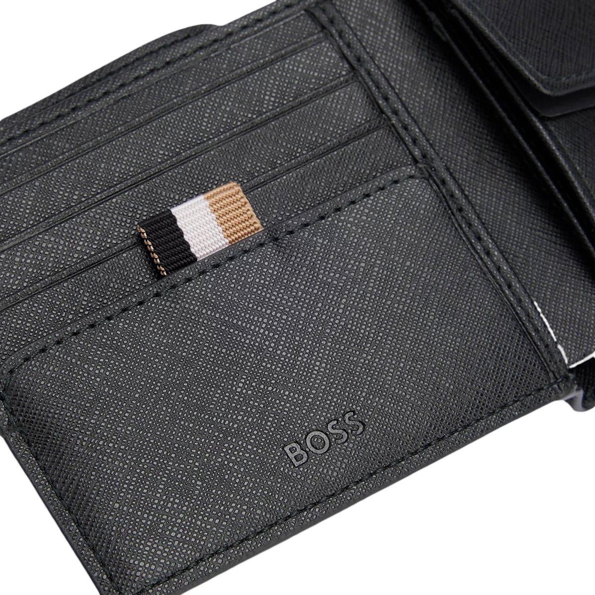 BOSS Zair portemonnee met logo • Zwart • de Bijenkorf