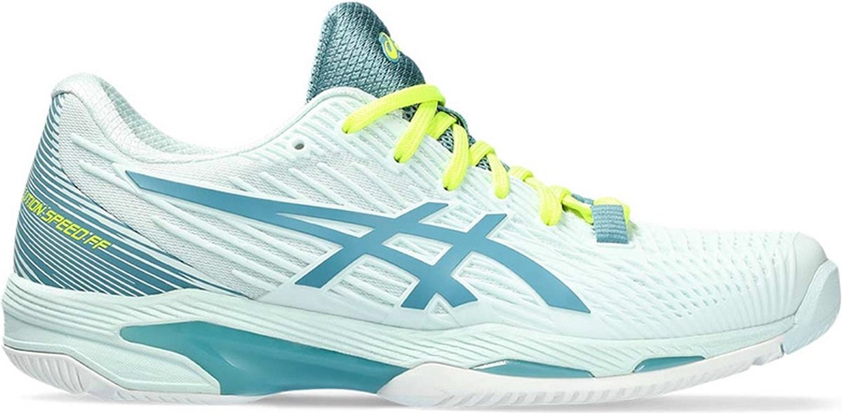 ASICS Solution Speed FF 2 Tennisschoenen – /Soothing Sea Solution Tennis Dames Tennisschoenen Wit
