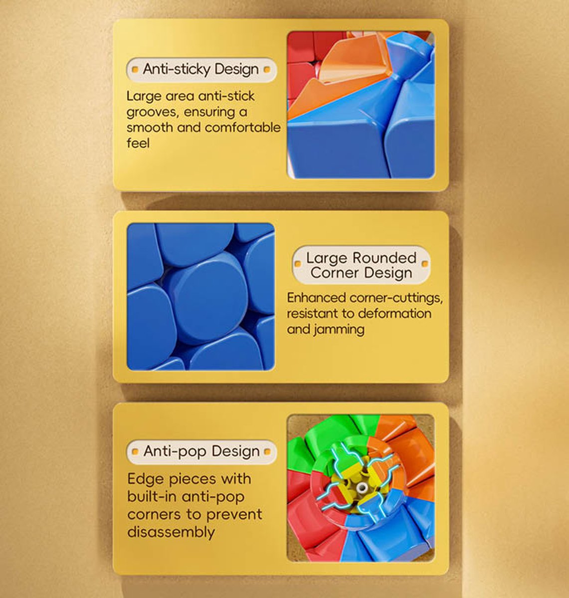 Moyu Mosaic Cube Set 5x5