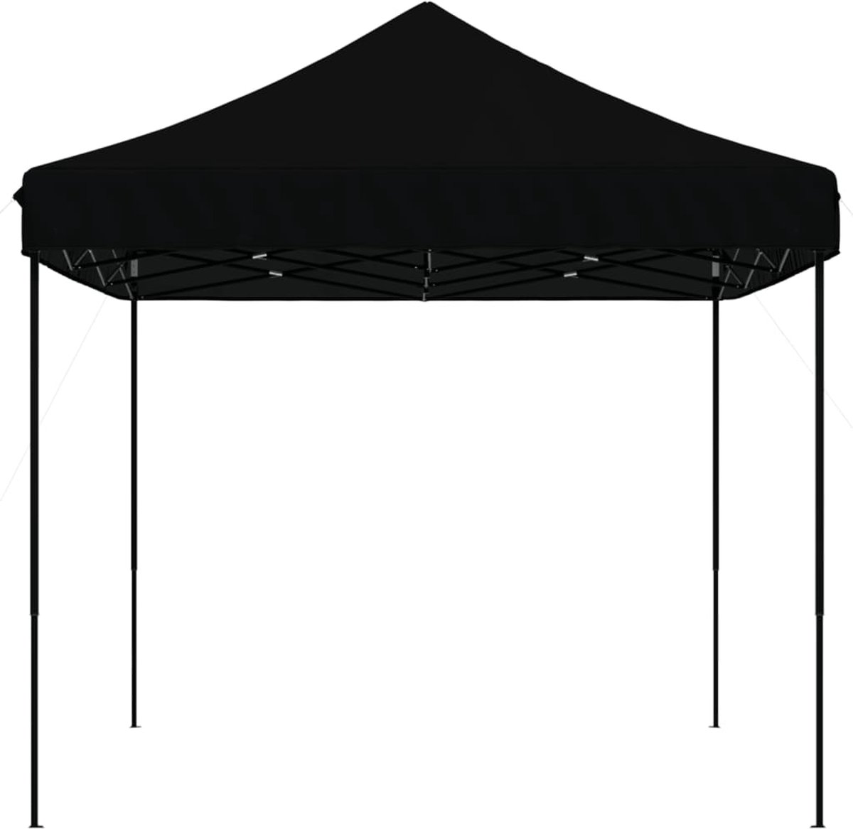 VidaXL Partytent inklapbaar pop-up 440x292x315 cm zwart