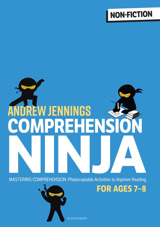 Comprehension Ninja for Ages 78 NonFiction Comprehension wor ... - cover