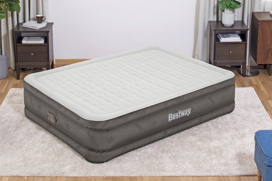 Bestway Luchtbed Fortech met ingebouwde pomp 203x152x46 cm van Bestway — afbeelding 5