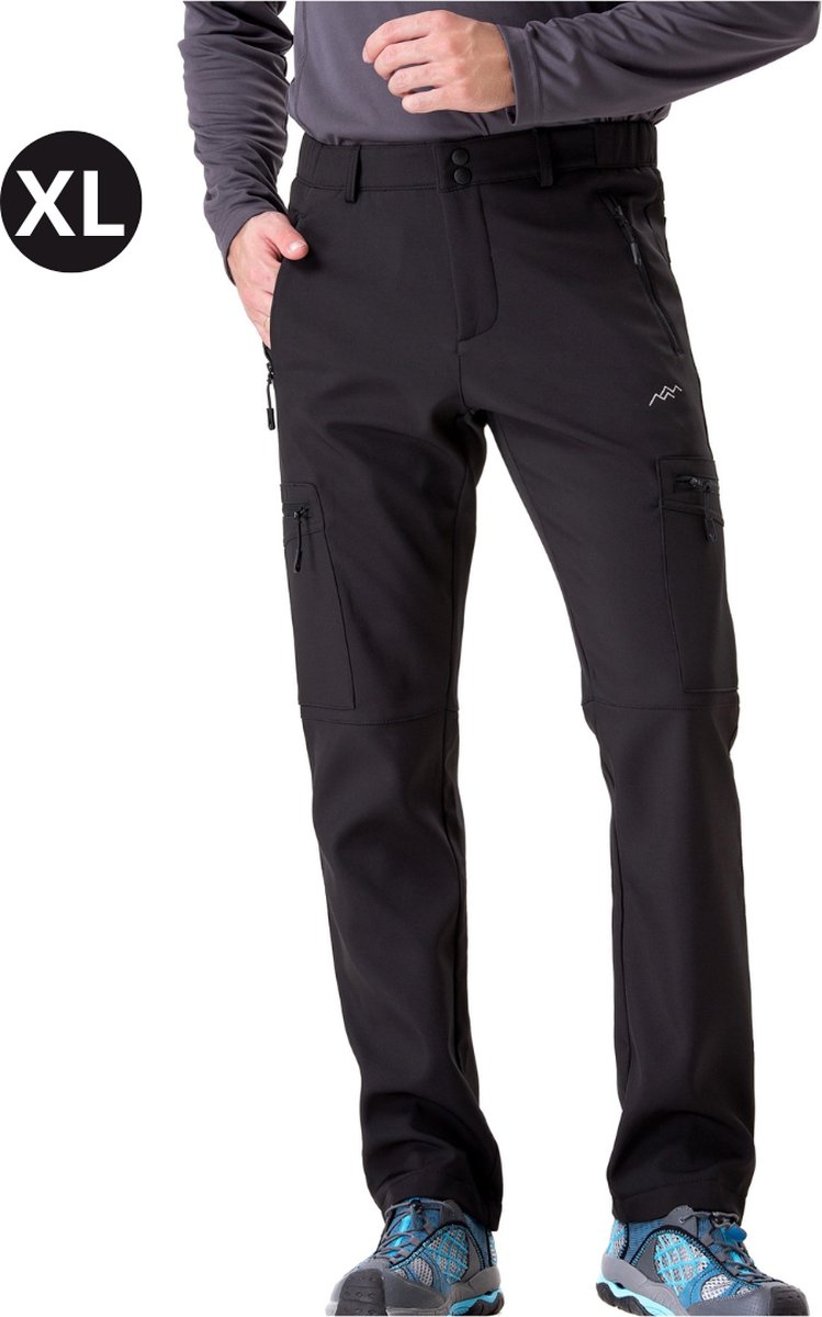 Nivard Skibroek Skipak Snowboard Broek Winterbroek Sneeuwbroek Heren Wintersport Outdoor Zwart