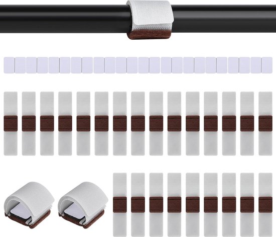 Protections Pour Pieds De Chaise WoniQ - Lot De 24 Patins De Protection Pour Pieds De