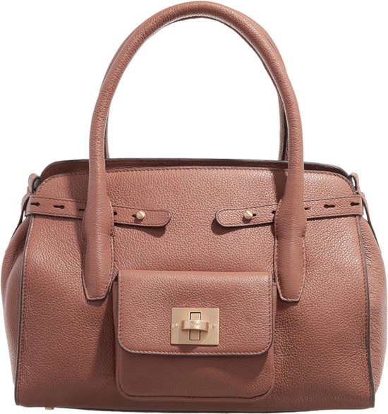 JOOP! Cuir Sac à main Sac à épaule bandoulière Carino Giulia Handbag Cognac Brun