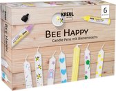Kreul Kreul Kaarsenverf Set 6x29 ml Bee Happy.
