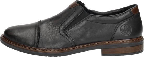 Rieker heren 04051 slipper, Blauw combi., 43 EU