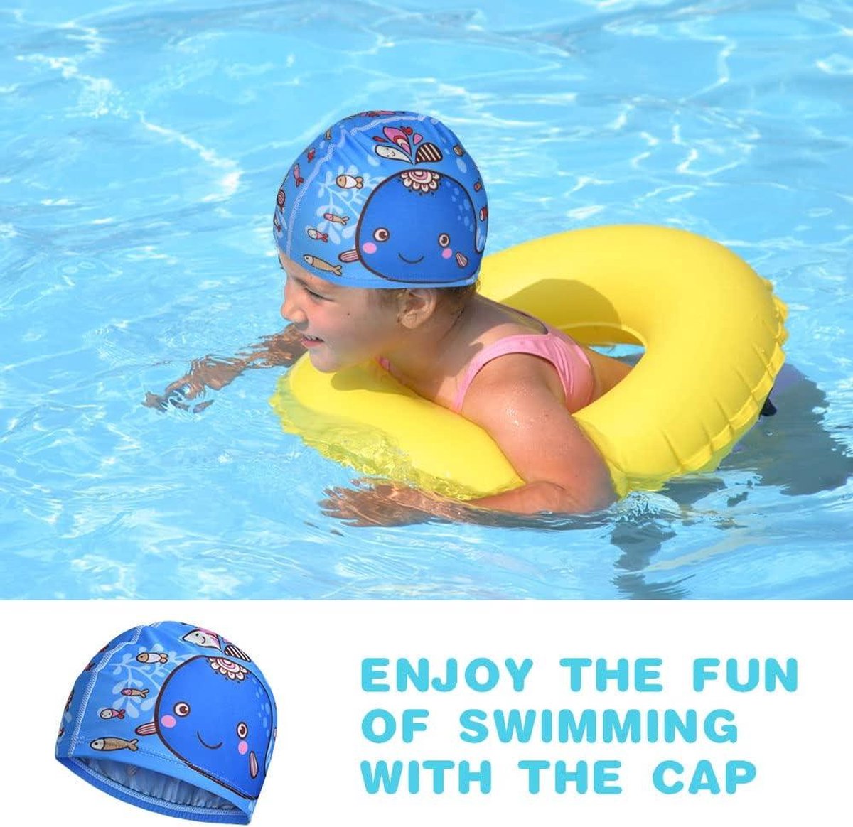 Bonnet De Bain Requin - Bonnet De Bain Imperméable Amusant | Bonnet De