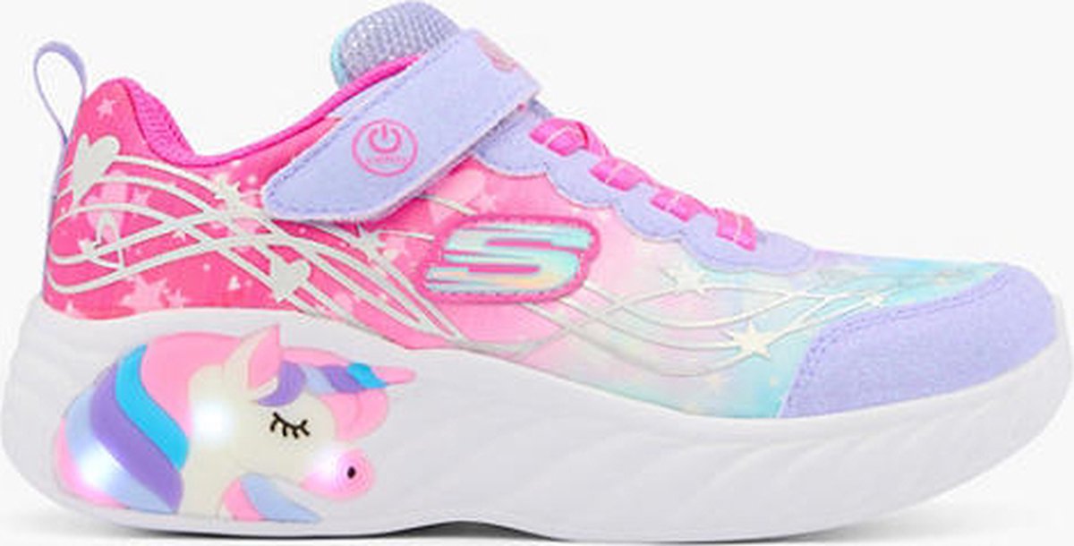 skechers Roze UNICORN DANCER lichtjes Maat 27 bol