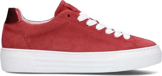 Foto: Gabor 460 460 sneakers su de dames rood maat 43