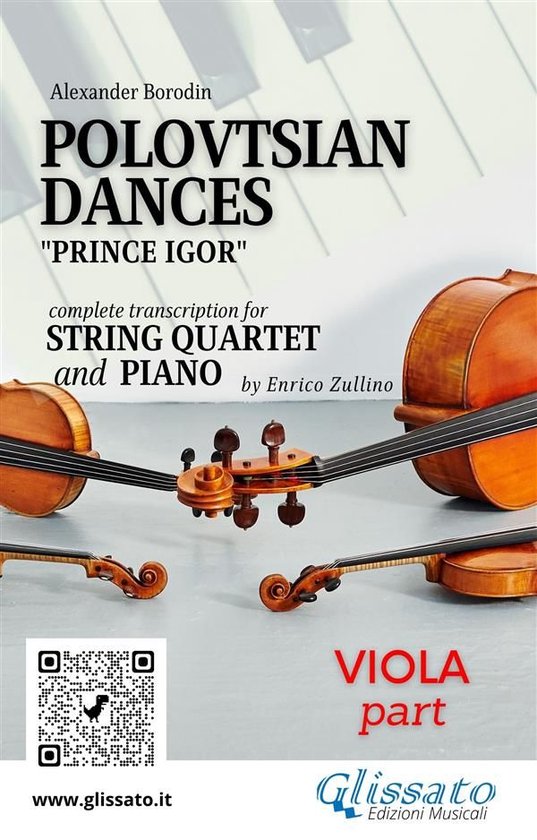 Foto: Polovtsian dances for string quartet and piano 3 viola part of polovtsian dances for string quartet and piano