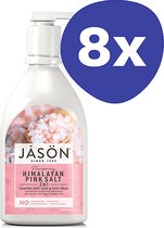 Jason Himalayan Pink Salt 2-In-1 Foaming Bath Soak & Body Wash (8x 887ml)