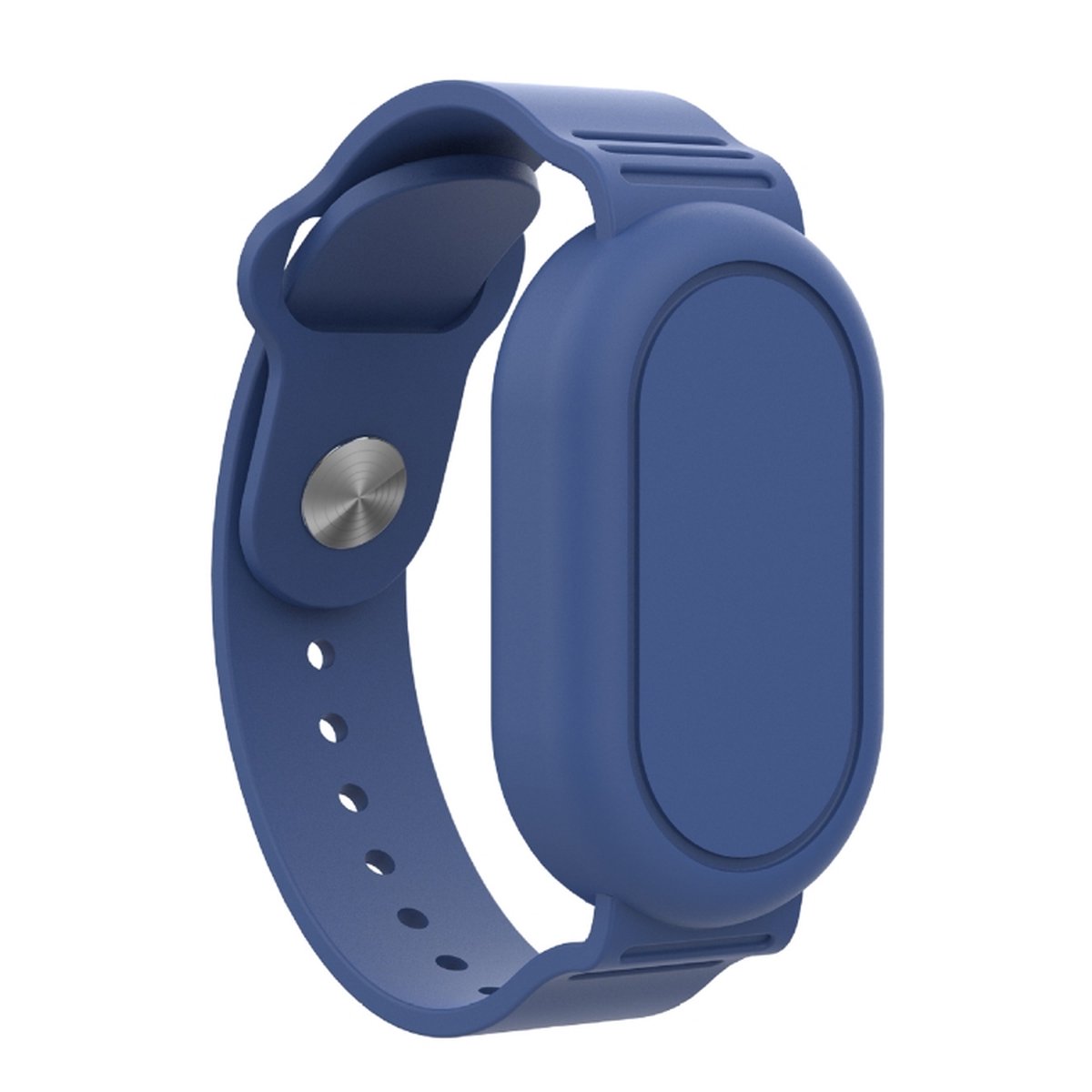 Premium Armband geschikt voor Samsung Smarttag 2 | horloge voor Kinderen met Sluiting | Smarttag2 sleutelhanger Hoesje Kind | Polsband GPS Horloge Kind | Trackers Band | Kinder Horloge | Peuter | GPS Horloge Senioren - blauw