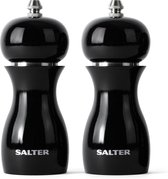 Salter Gloss Salt- en Pepper-molens - Zwart