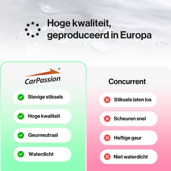 CarPassion Disselhoes - Universeel - Waterdicht - Vorstbesteding - Grijs van Merkloos — afbeelding 2