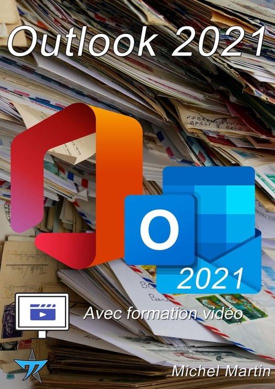 Outlook 2021 avec formation vidéo - cover