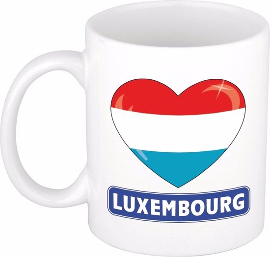Mug Coeur de Luxembourg / tasse 300 ml