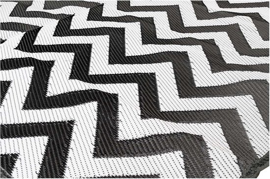 Bo-Camp - Chill mat - Wave - M - Zwart/wit van Bo-Camp — afbeelding 5