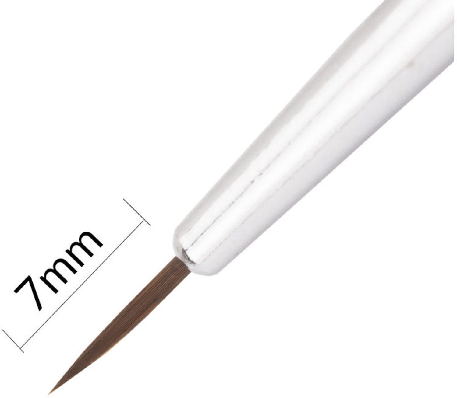 Nageldecoratie Penseel Liner 000 Ultra Fijn - 5mm