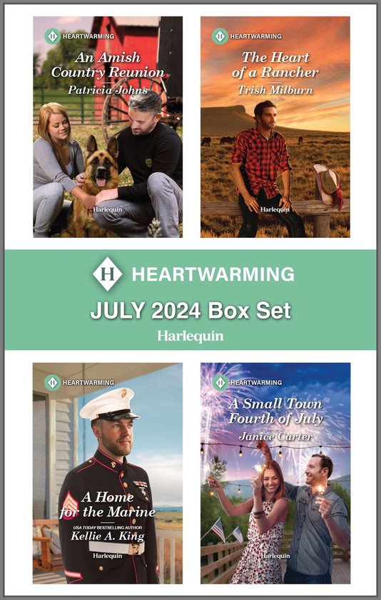 Harlequin Heartwarming July 2024 Box Set - cover