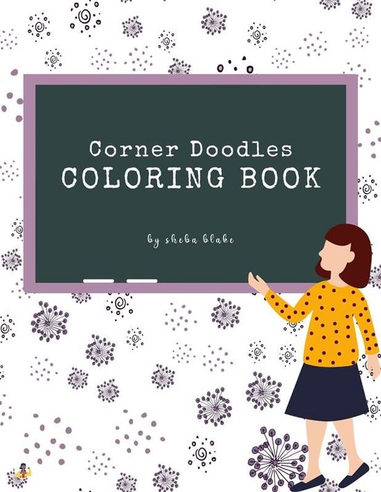 Corner Doodles Coloring Book for Teens (Printable Version) - cover
