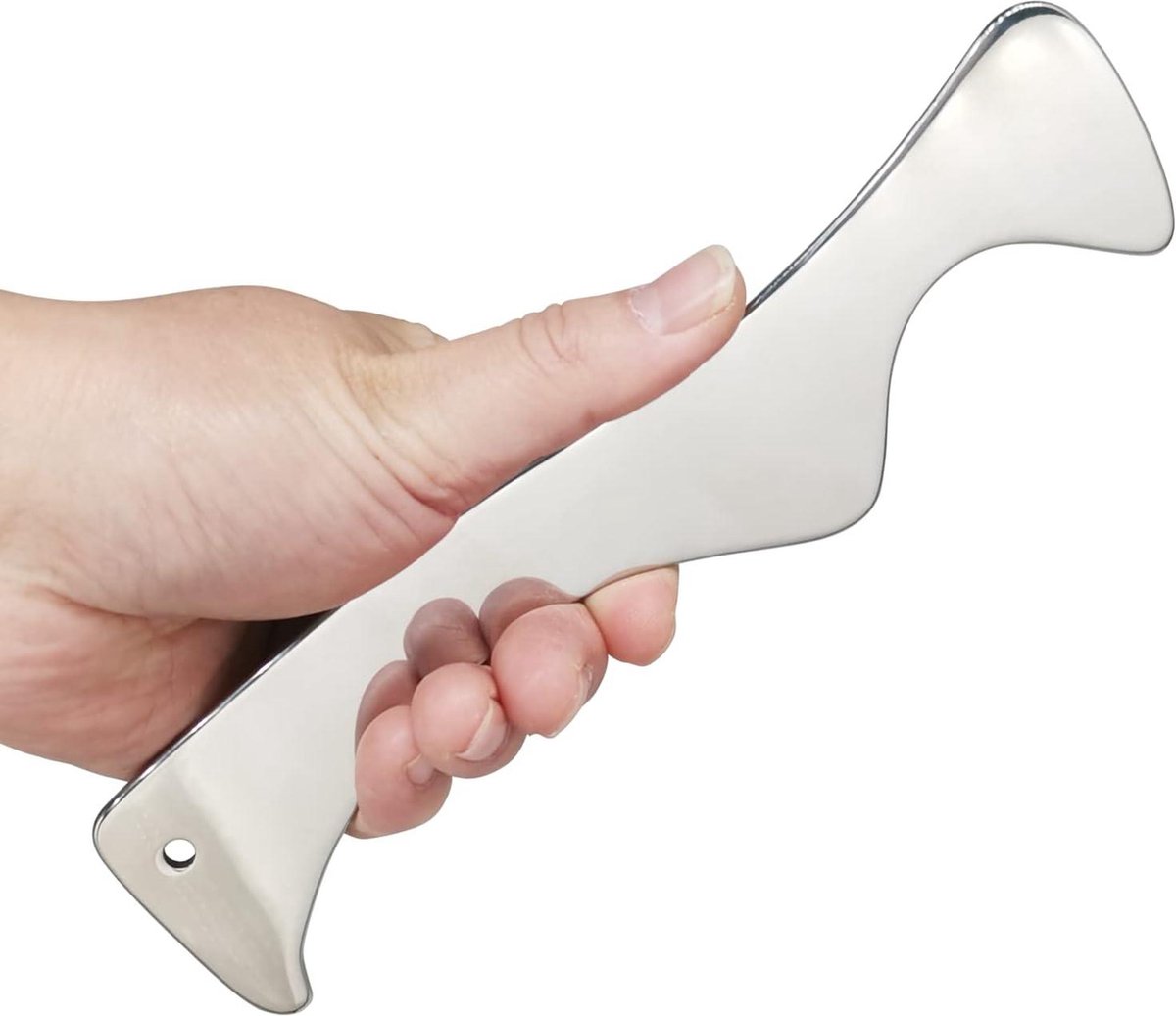 Fstcrt Gua Sha Tool Roestvrij Staal Massage Schraapgereedschap voor Littekenweefsel - Fysiotherapie & Lichaamspijn