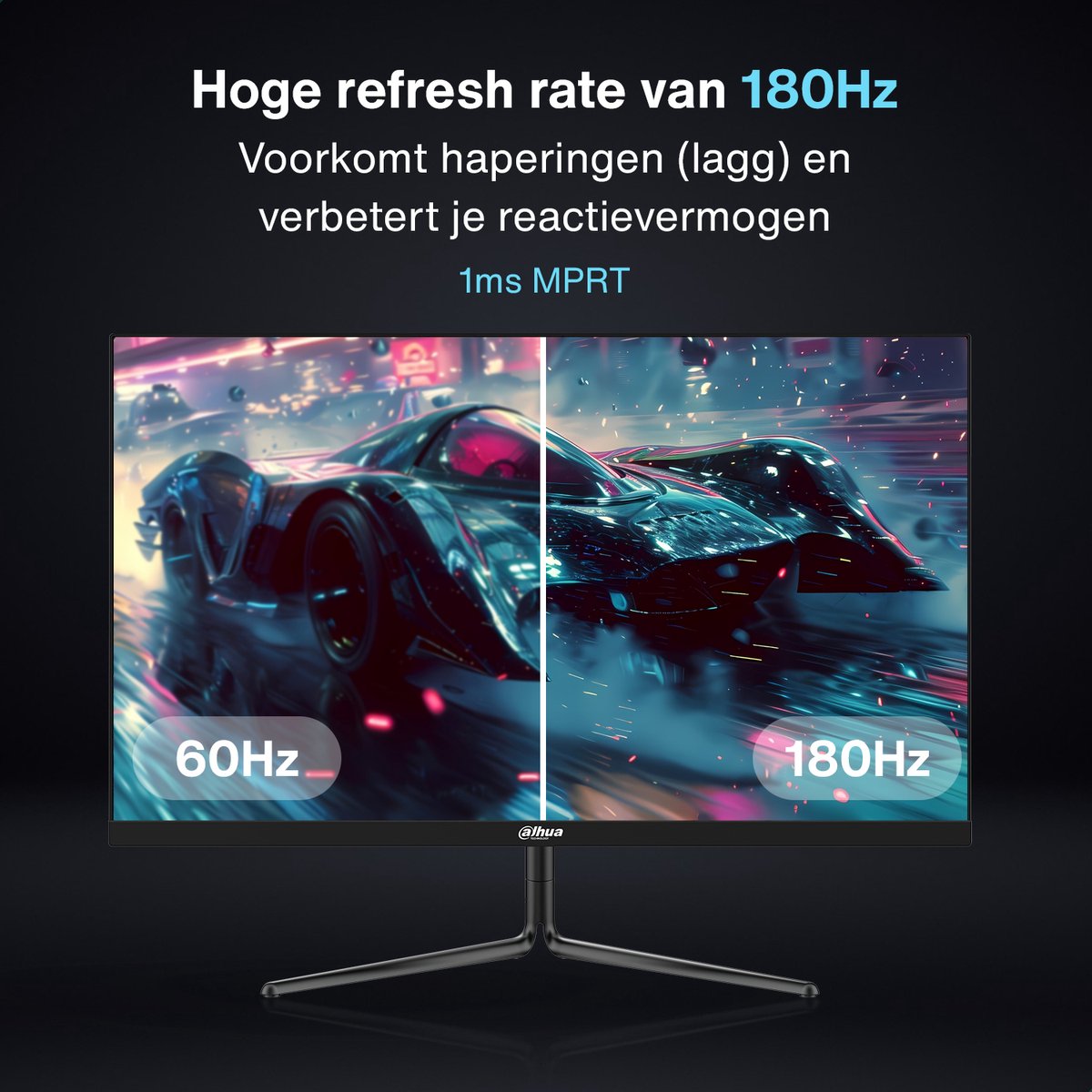 Dahua LM24-E231 - Full HD IPS Gaming Monitor - 24 inch - afbeelding 3