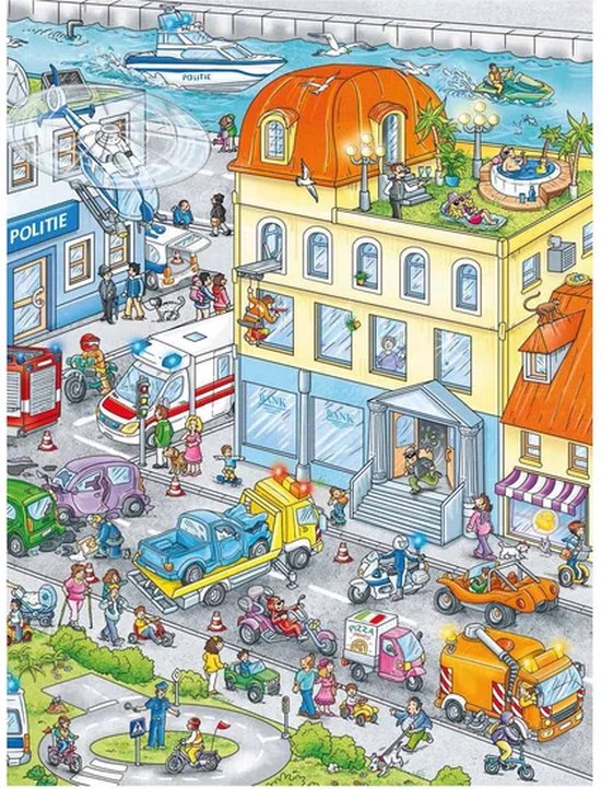 Mijn grote voertuigen kijk-en zoekboek