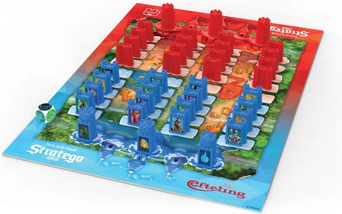 Jumbo - Stratego Junior Efteling Joris en de Draak - Bordspel vanaf 4 jaar - 2 spelers — afbeelding 2
